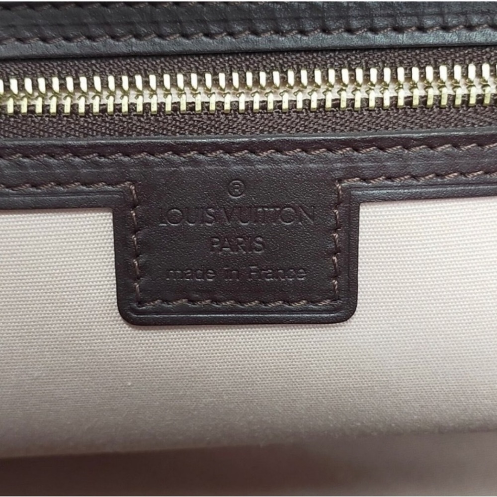 EUC Louis Vuitton Josephine Mini Lin PM Bordeaux Monogram Purse Bag - Authentic - Picture 3 of 9